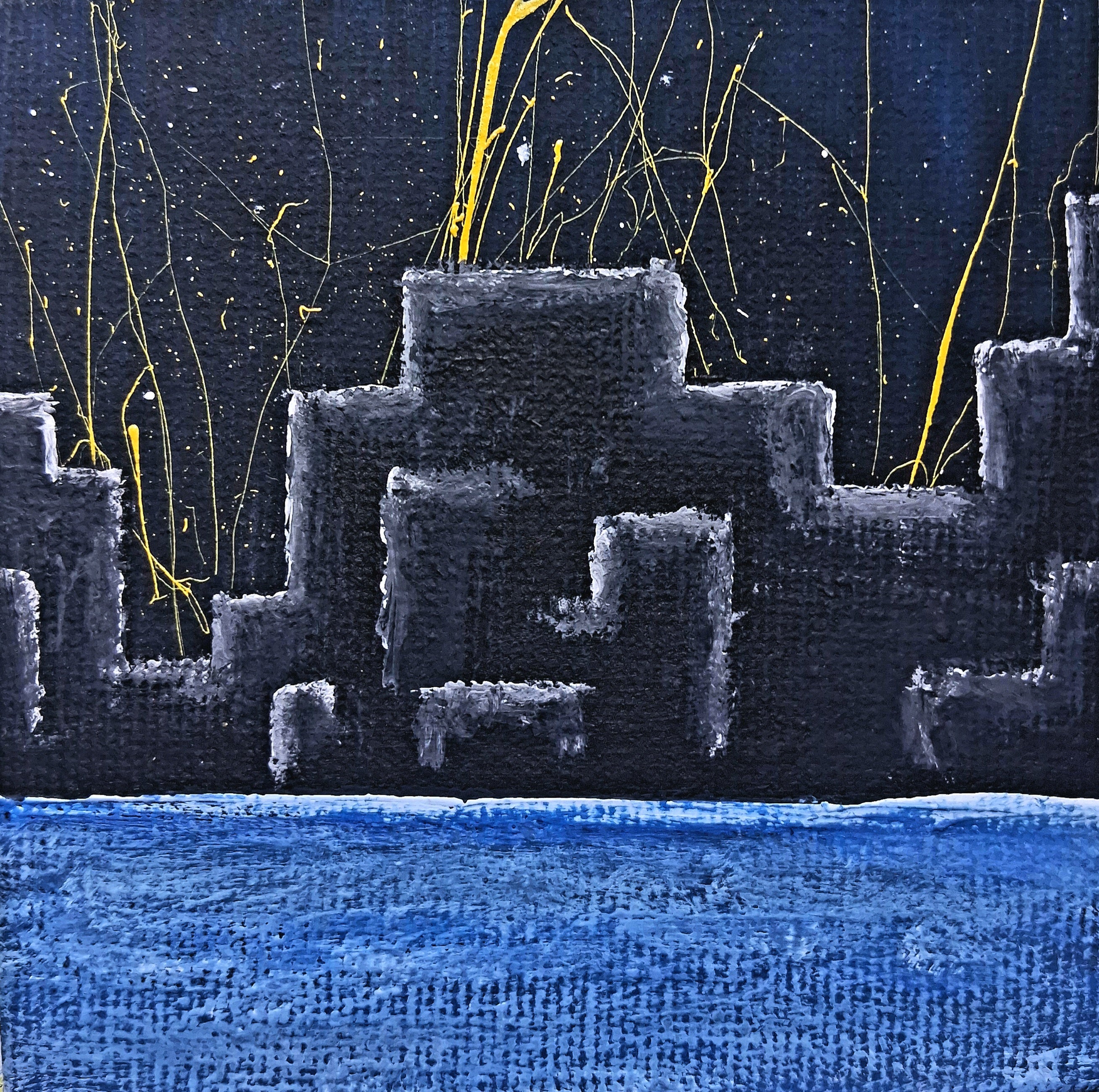 Mini Acrylic Painting